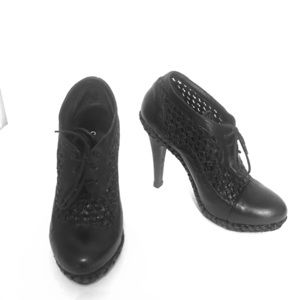 Catherine Malandrino Black Boots $1125 True Size 9